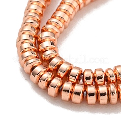 Electroplated Synthetic Non-Magnetic Hematite Beads Strands&nbsp;G-I360-E01-03