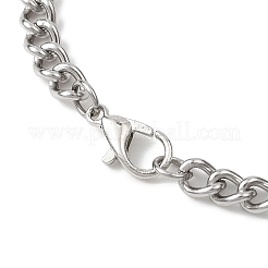304 Stainless Steel Star of David Link Chain Necklaces&nbsp;NJEW-JN05658