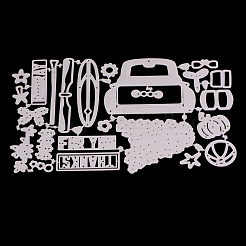 Christmas Theme Car Frame Carbon Steel Cutting Dies Stencils&nbsp;DIY-F028-06