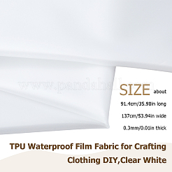 TPU Waterproof Film Fabric for Crafting Clothing DIY&nbsp;AJEW-WH0596-804B-1