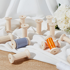 Wood Thread Bobbins&nbsp;LS-TOOL-WH0125-106C-01