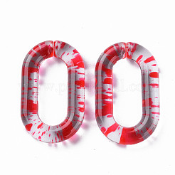 Transparent Acrylic Linking Rings&nbsp;OACR-N009-013B-09