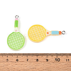 Sports Theme Opaque Resin Pendants&nbsp;RESI-N050-12P