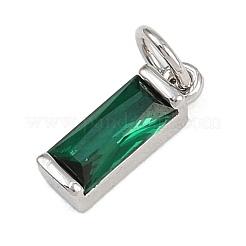Brass with Cubic Zirconia Pendants&nbsp;KK-A269-68B-P