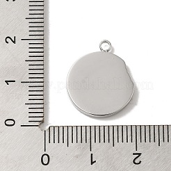 304 Stainless Steel Pendants&nbsp;STAS-B074-08P-09