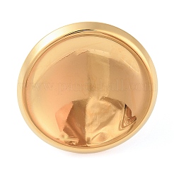 304 Stainless Steel Open Cuff Rings for Women&nbsp;RJEW-Z051-03G-02