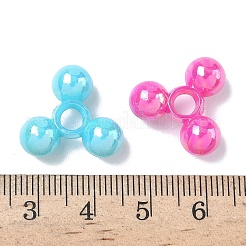 Opaque Plastic Tri Beads for Christmas Ornaments Making&nbsp;SACR-R609-M