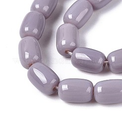 Opaque Glass Beads Strands&nbsp;GLAA-T028-14P-A04