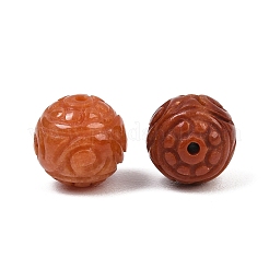 Dyed Natural Myanmar Jade Burmese Jade Carved Beads&nbsp;GG-CBAC08B-04A-01