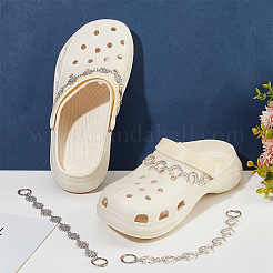 Sun & Moon with Star Shoe Decoration Chain&nbsp;FIND-AB00020-01