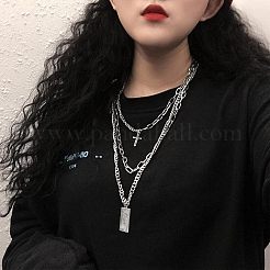 ラックメッキ合金長方形オープンバックベゼルペンダント  UVレジンDIY用  エポキシ樹脂  プレスジュエリー  鉛フリーとニッケルフリー  プラチナ  49x20x3.5mm  穴：3mm  30個/箱&nbsp;PALLOY-UN0001-12P-FF