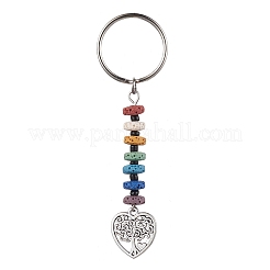 Tree of Life Tibetan Style Alloy Pendant Keychain&nbsp;KEYC-JKC00687