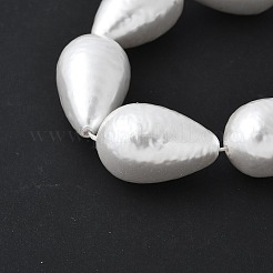 Electroplated Shell Pearl Beads Strands&nbsp;BSHE-F013-13-02
