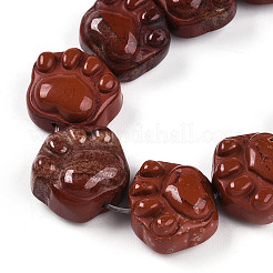 Natural Red Jasper Beads Strands&nbsp;G-M108-A12-01