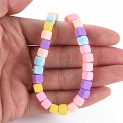 Handmade Polymer Clay Beads Strands&nbsp;CLAY-T020-09F
