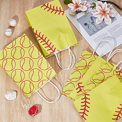 48Pcs 2 Styles Paper Storage Tote Bags&nbsp;ABAG-DR0001-06