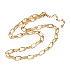 304ステンレススチールクロスペンダント3層ネックレス（女性用）  ゴールドカラー  16.34~19.29インチ（41.5~49cm）  3個/セット&nbsp;NJEW-F343-02G