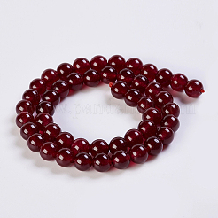 Natural White Jade Beads Strands&nbsp;G-K254-10-8mm-01