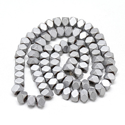 Electroplate Non-magnetic Synthetic Hematite Beads Strands&nbsp;G-T061-05C