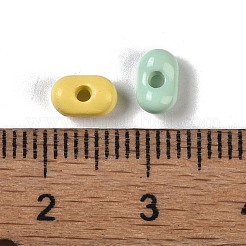 Spray Paint Alloy Beads&nbsp;PALLOY-H145-05