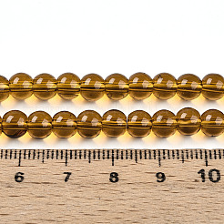Transparent Glass Beads Strands&nbsp;GLAA-T032-T6mm-23
