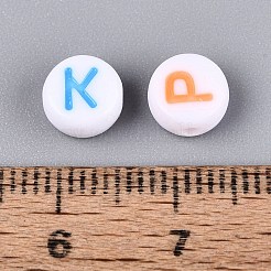 Opaque Acrylic Enamel Beads&nbsp;SACR-Q001-06