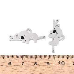 304 Stainless Steel Connector Charms&nbsp;STAS-T070-12P