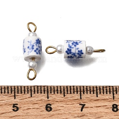 Handmade Blue and White Procelain Links&nbsp;PR-CBA27E8-01B-G