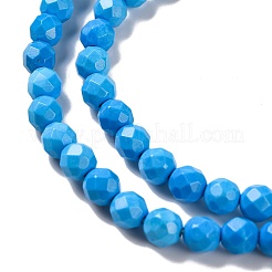 Natural Howlite Beads Strands&nbsp;G-C025-02C-10