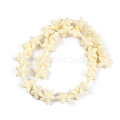 Synthetic Coral Dyed Carved Beads Strands&nbsp;CORA-K009-06B-02