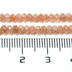 Natural Peach Moonstone Beads Strands&nbsp;G-A097-C02-01