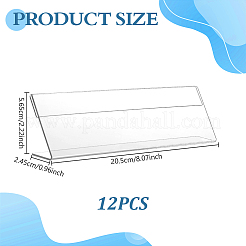 12Pcs Acrylic Business Card Display Holder&nbsp;AJEW-WH0609-589