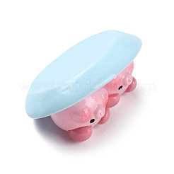 Opaque Resin Cute Pig Imitation Food Decoden Cabochons&nbsp;CRES-M016-01G