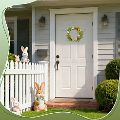 Unfinished Wood Wreath Frames&nbsp;DIY-WH0622-380
