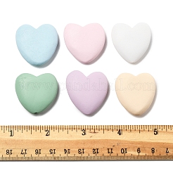 18Pcs 6 Colors Wood Beads&nbsp;WOOD-FS0001-44