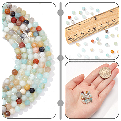 3 Strands Natural Flower Amazonite Beads Strands&nbsp;G-NB0004-43