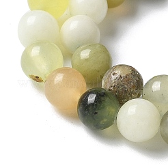 Natural New Jade Beads Strands&nbsp;X-G-F591-16-6MM