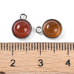 Natural Carnelian Pendants&nbsp;G-K372-03P-05