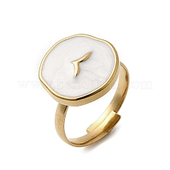 304 Stainless Steel Cuff Rings&nbsp;RJEW-A077-04G-01