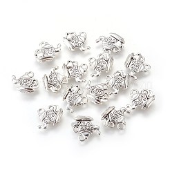 Metal Alloy Charms&nbsp;ENAM-A15508-AS