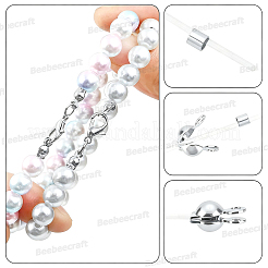 1000Pcs Brass Crimp Beads&nbsp;KK-BBC0029-44