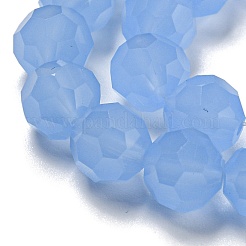 Imitation Jade Glass Beads Stands&nbsp;EGLA-A035-J8mm-D03