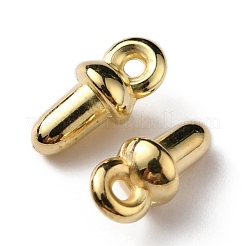 合金のペンダントベイル  ペグベイル  ライトゴールド  10.5x5mm  穴：1.2mm  ピン：3mm&nbsp;FIND-WH0116-05LG
