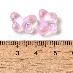 UV Plating Transparent Glass Beads&nbsp;X-GLAA-G115-03B