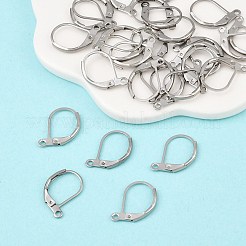 Tarnish Resistant France Earring Hoop&nbsp;STAS-N060-02