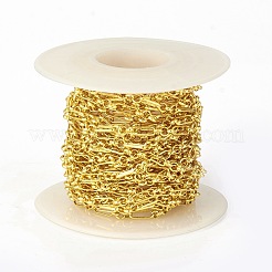 Rack Plating Brass Figaro Chains&nbsp;CHC-F016-03G