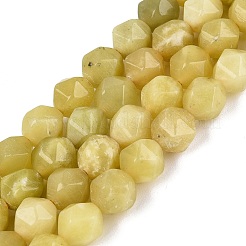 Natural Lemon Jade Beads Strands&nbsp;G-Q606-58A