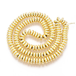 Electroplate Non-magnetic Synthetic Hematite Bead Strands&nbsp;G-Q465-11G
