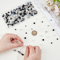 400Pcs 10 Colors Electroplate Glass Beads&nbsp;EGLA-PH0001-91