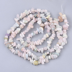 Natural Morganite Beads Strands&nbsp;X-G-S363-021